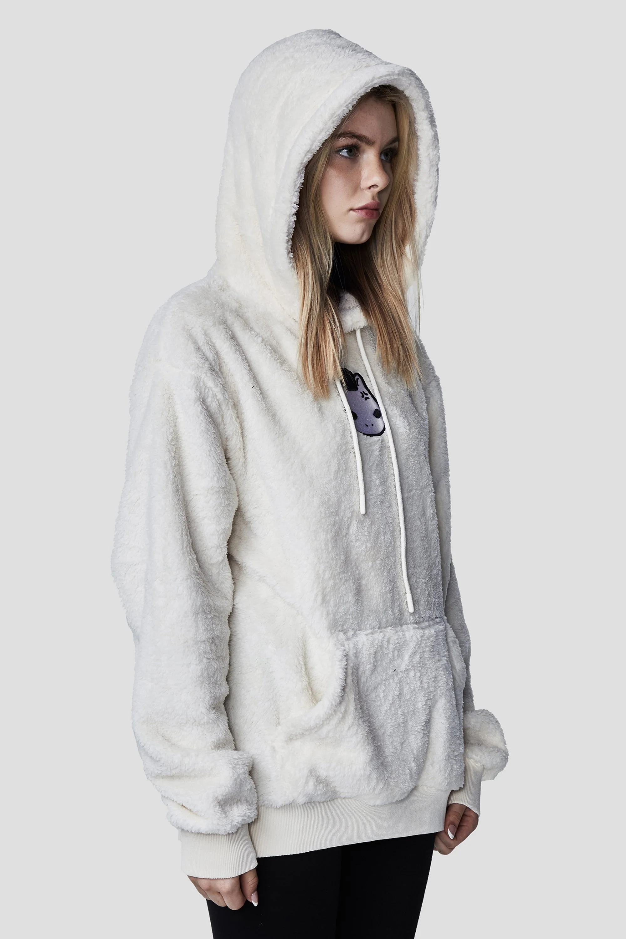 BLUE PLUSH PULLOVER HOODIE - Image 12