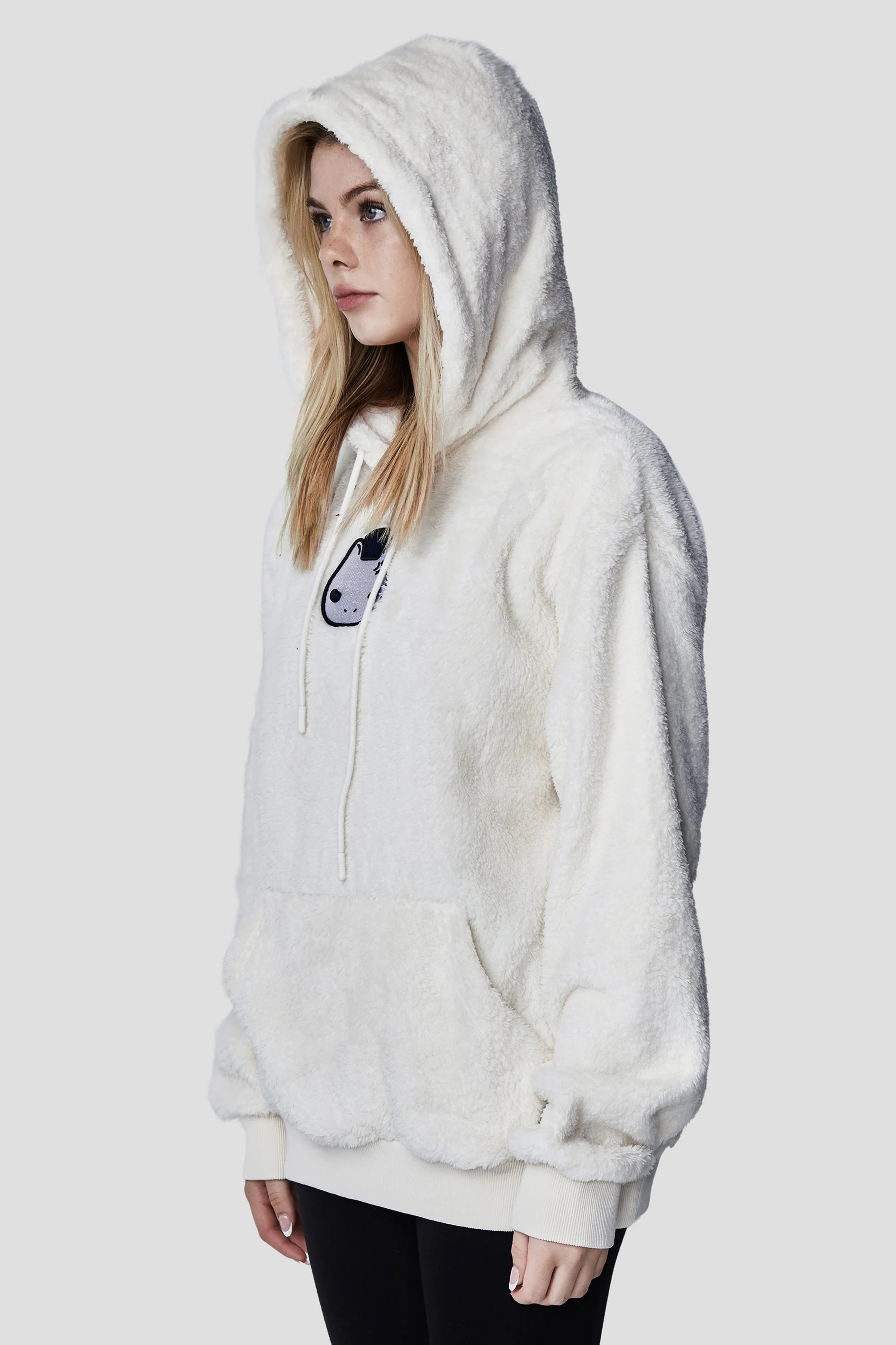 BLUE PLUSH PULLOVER HOODIE - Image 13