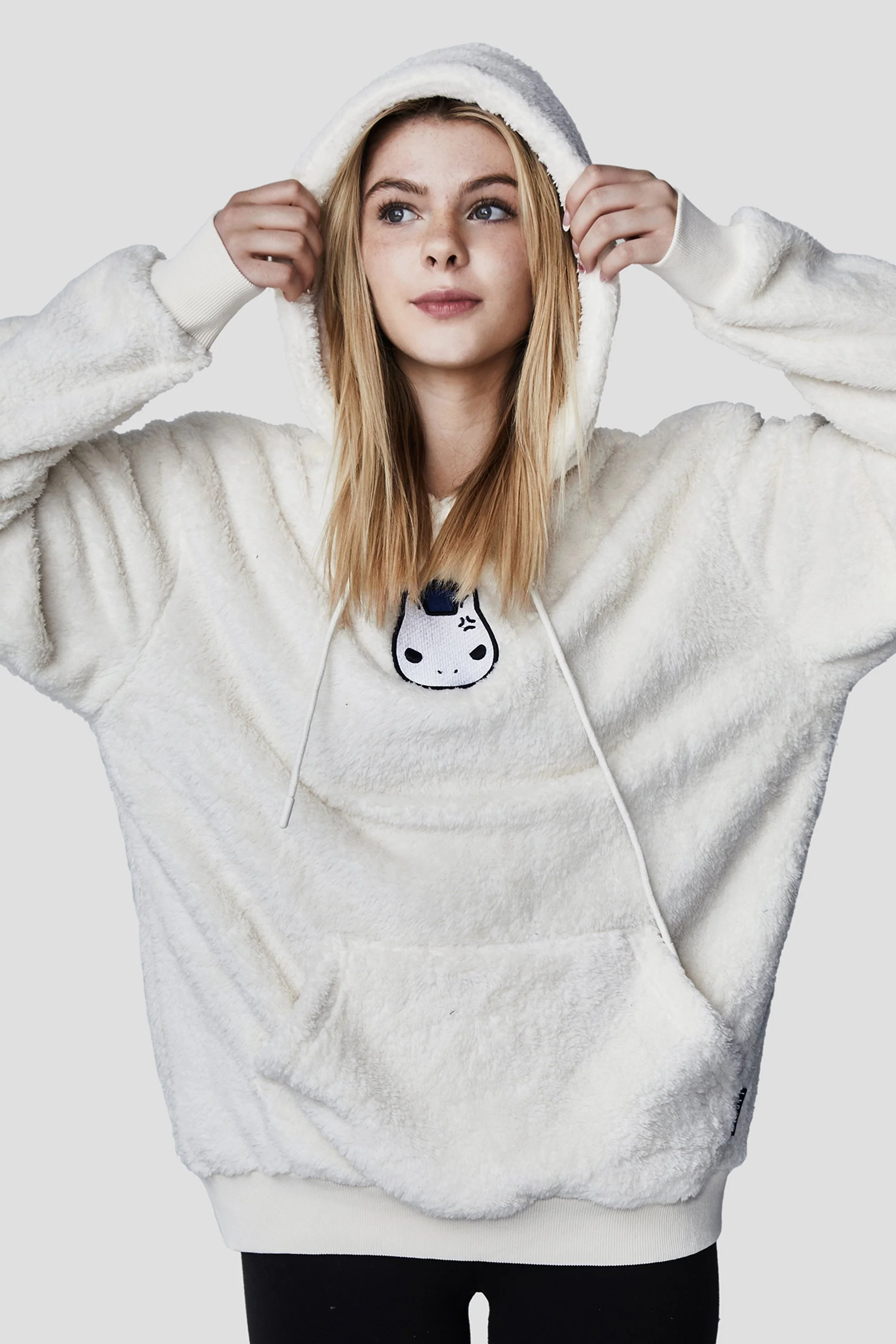 BLUE PLUSH PULLOVER HOODIE - Image 15