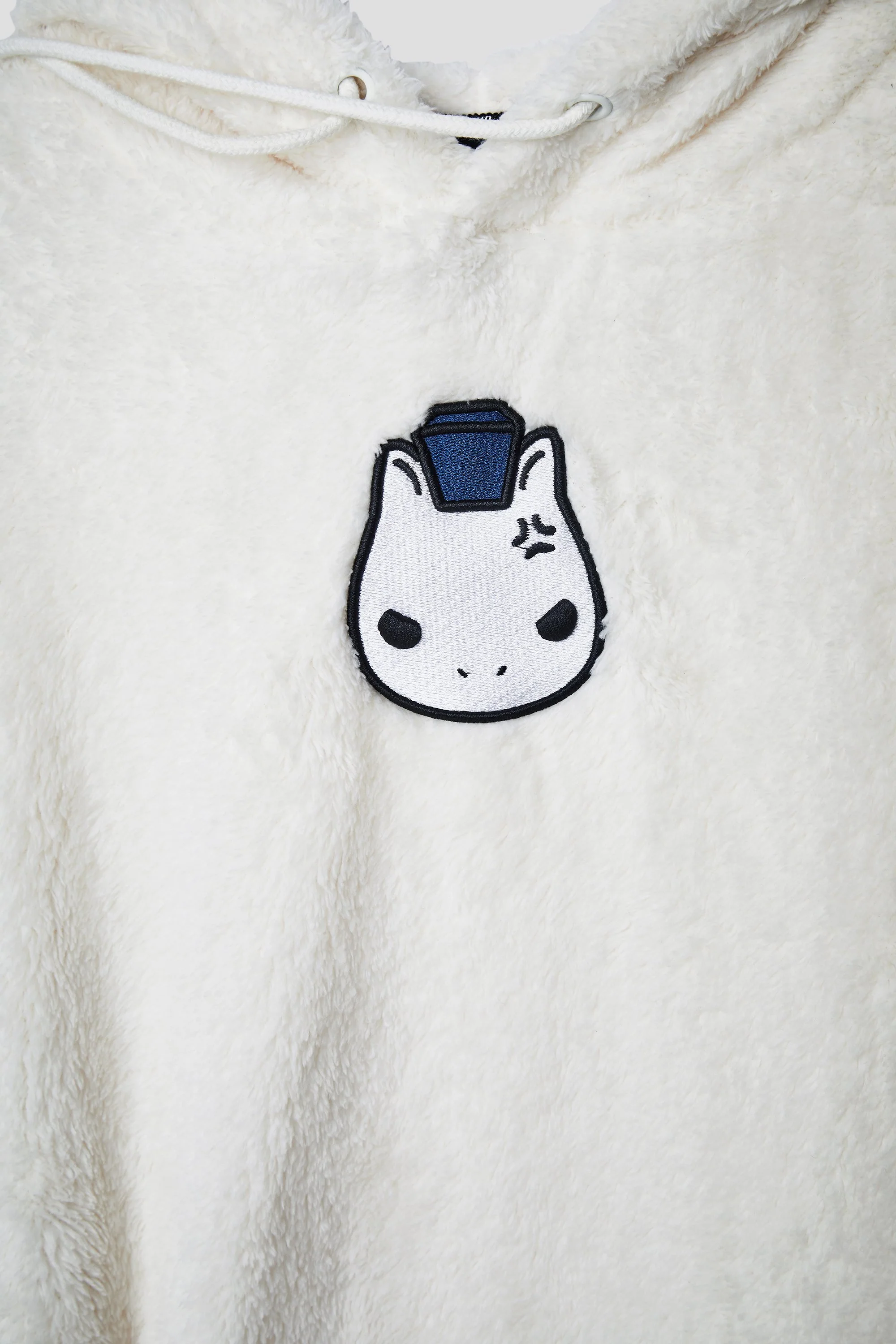 BLUE PLUSH PULLOVER HOODIE - Image 8