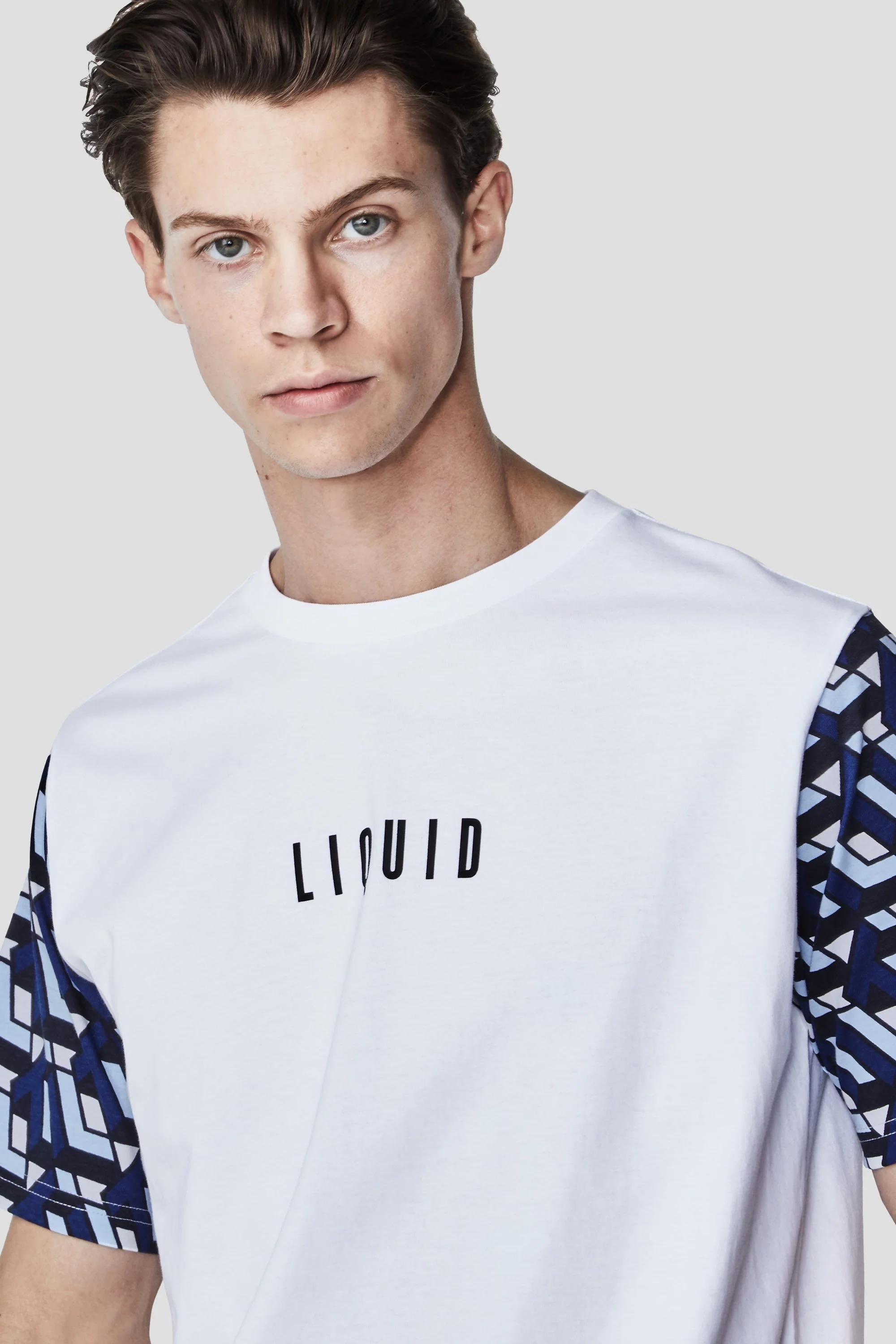 SUMMER SHORT SLEEVE BLOCK TEE - Image 12