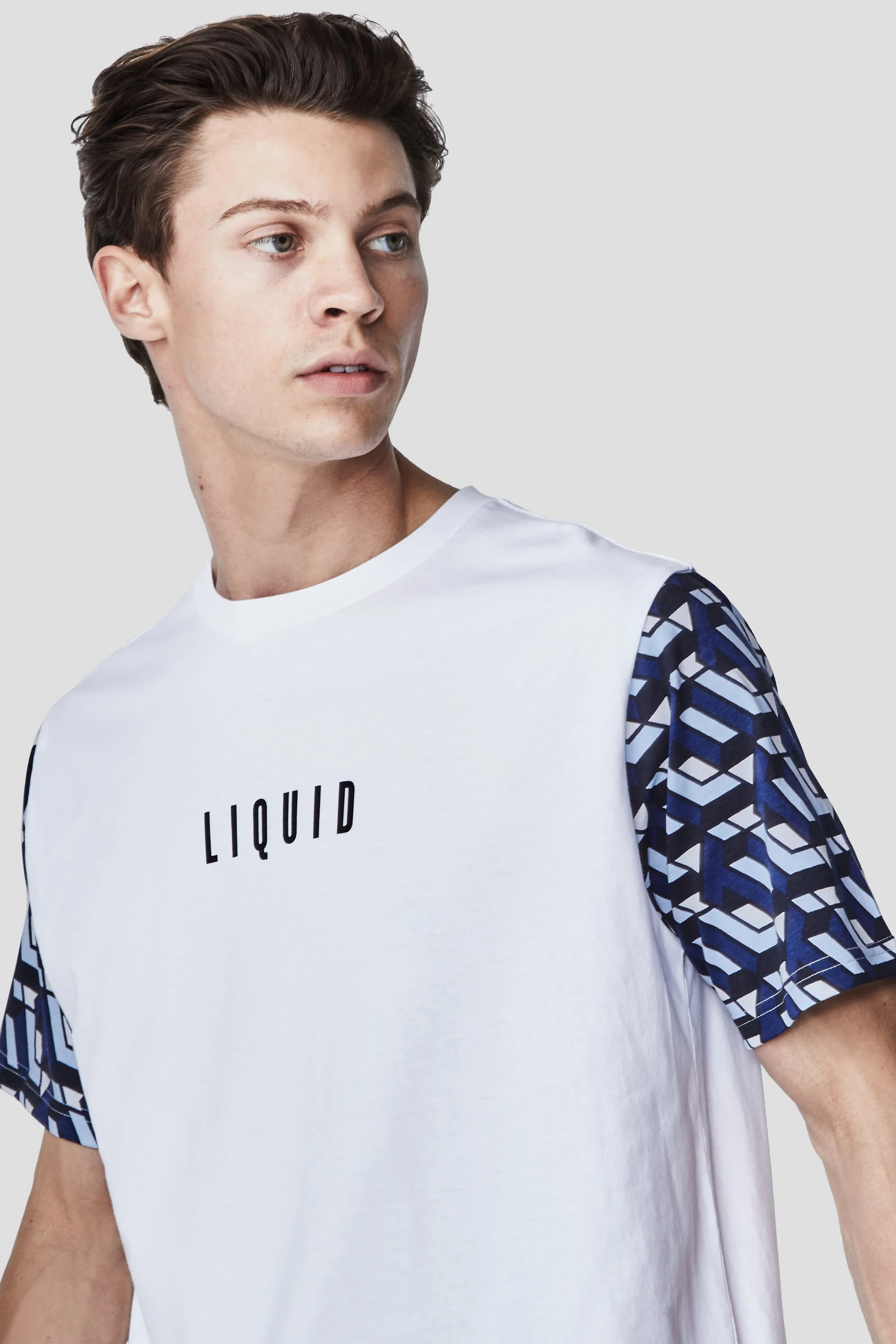 SUMMER SHORT SLEEVE BLOCK TEE - Image 13