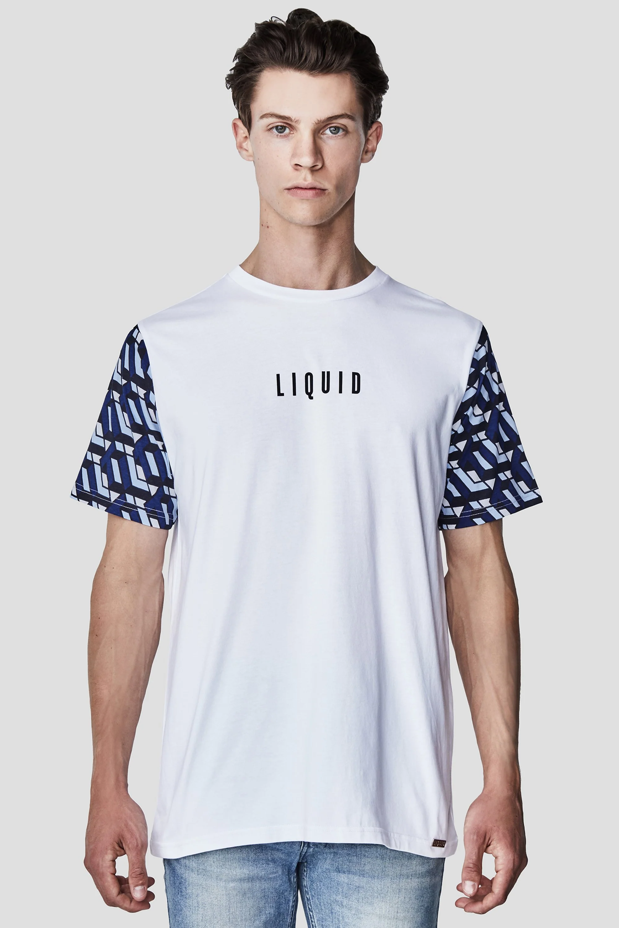SUMMER SHORT SLEEVE BLOCK TEE - Image 4