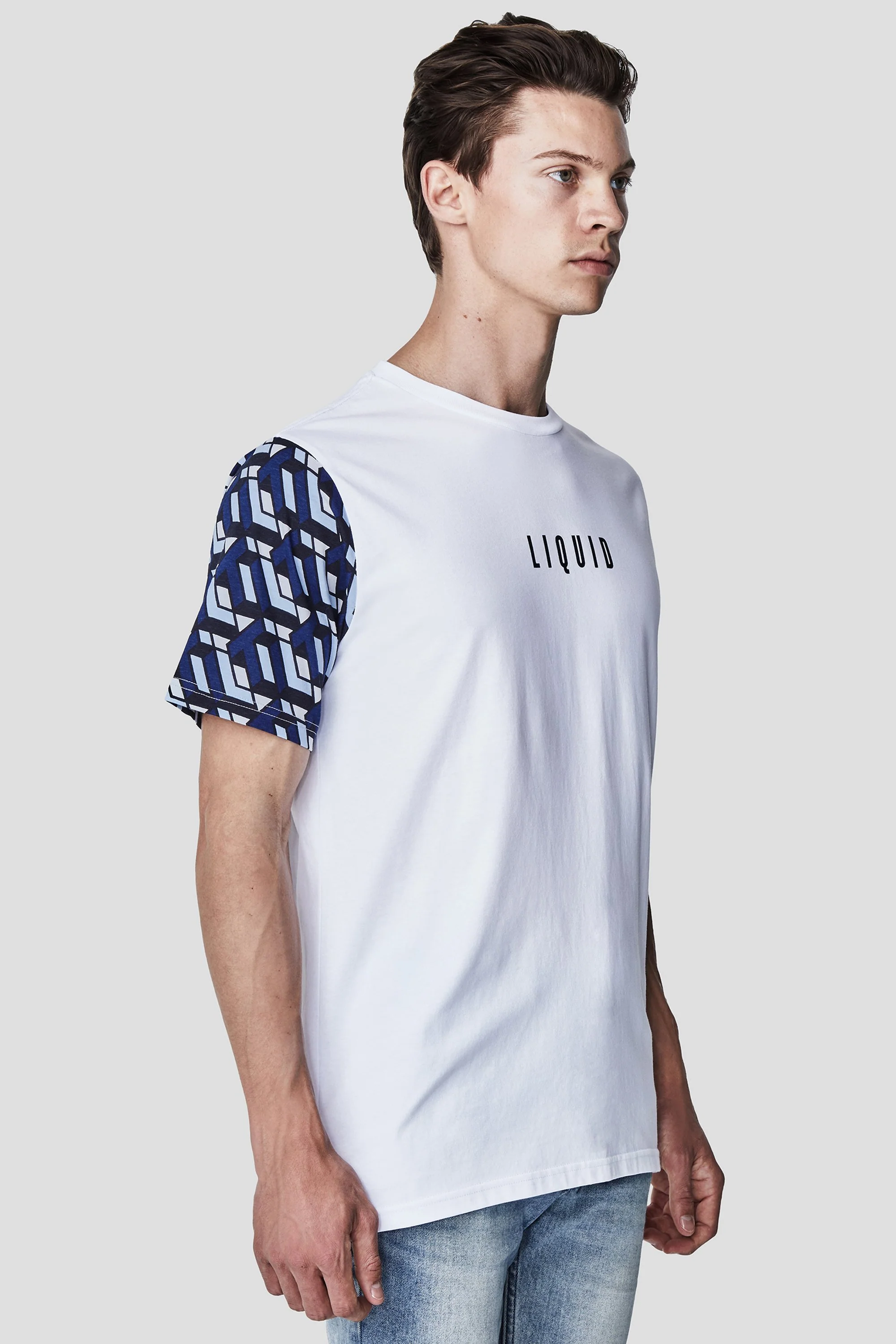 SUMMER SHORT SLEEVE BLOCK TEE - Image 6