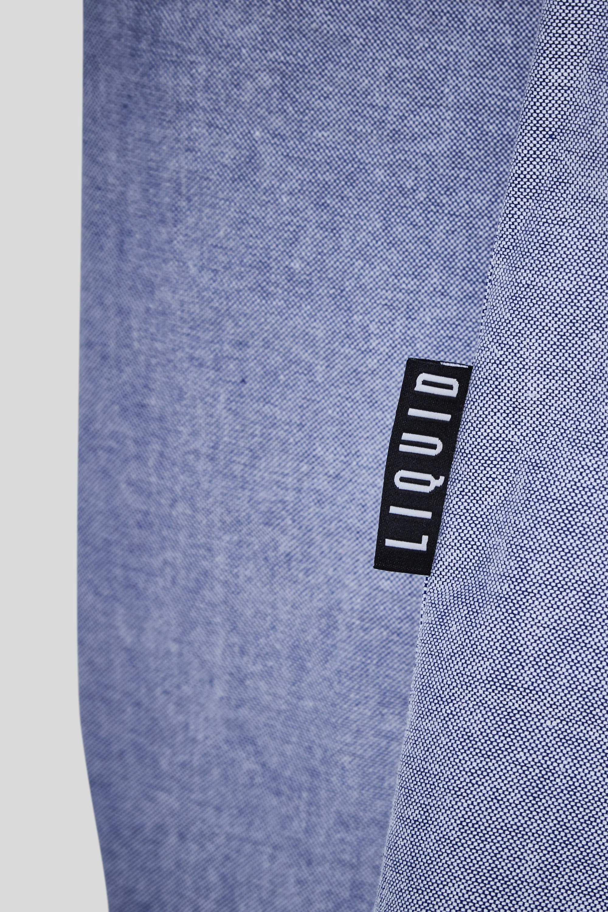 LIQUID LONG SLEEVE OXFORD SHIRT - BLUE OXFORD - Image 10