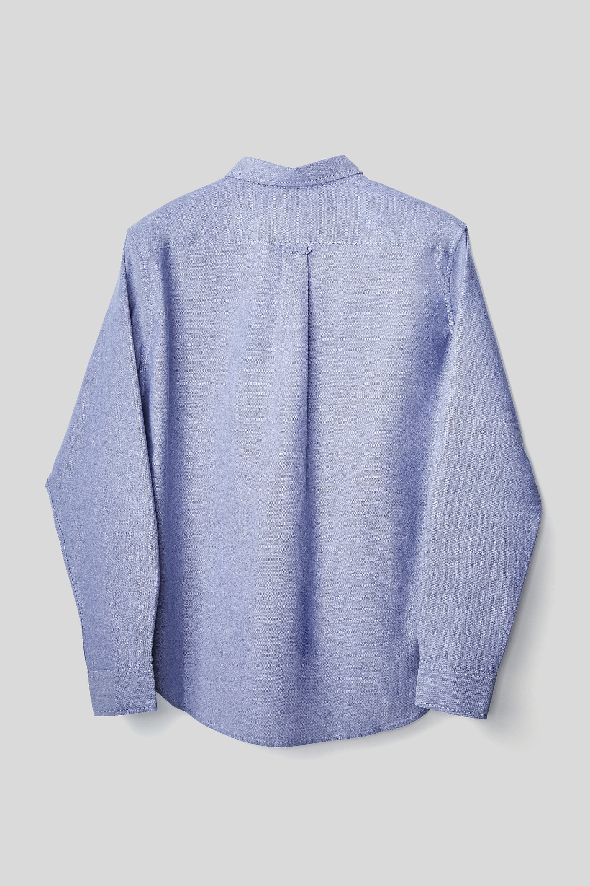 LIQUID LONG SLEEVE OXFORD SHIRT - BLUE OXFORD - Image 14