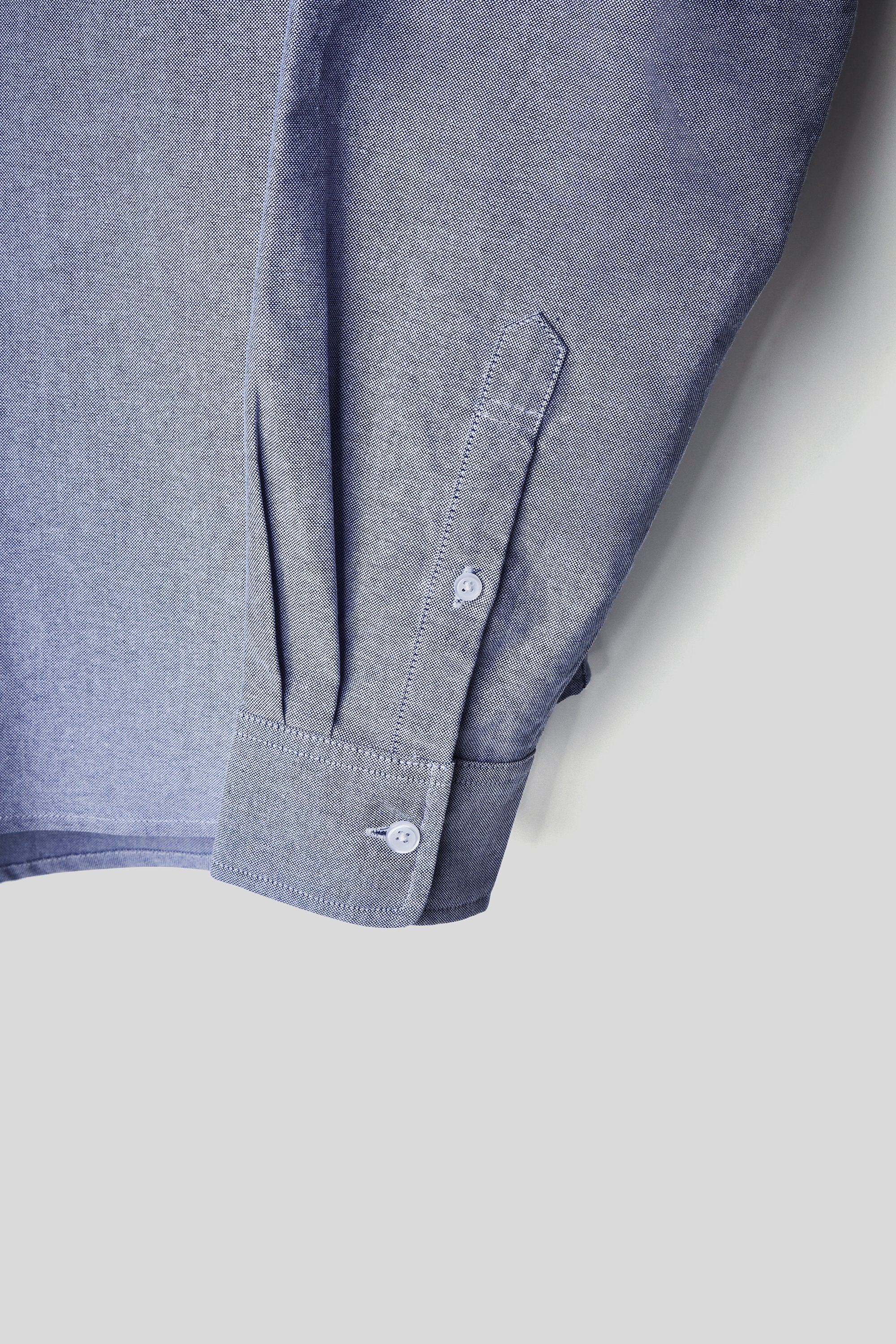 LIQUID LONG SLEEVE OXFORD SHIRT - BLUE OXFORD - Image 16