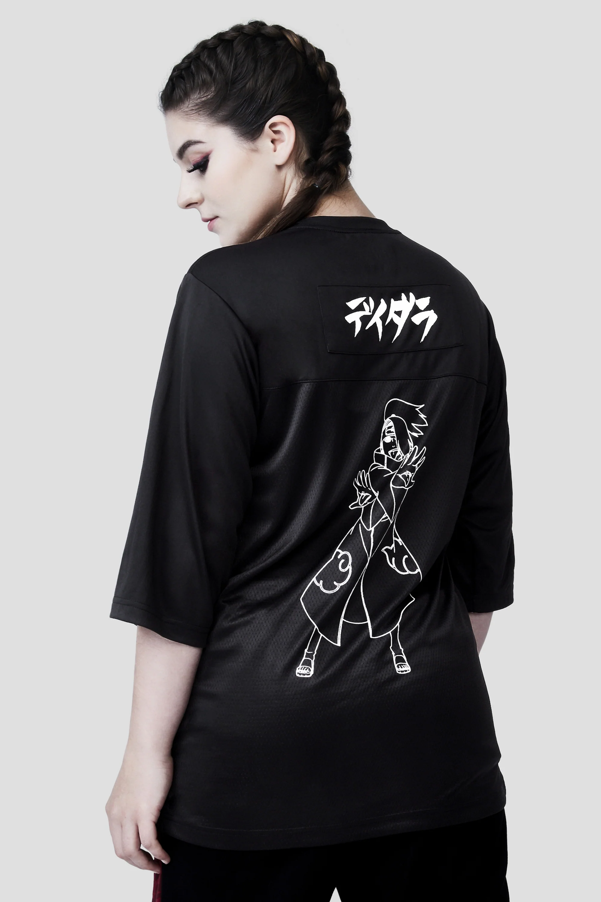 NARUTO AKATSUKI DEIDARA C1 MESH PUFF TEE - Image 14