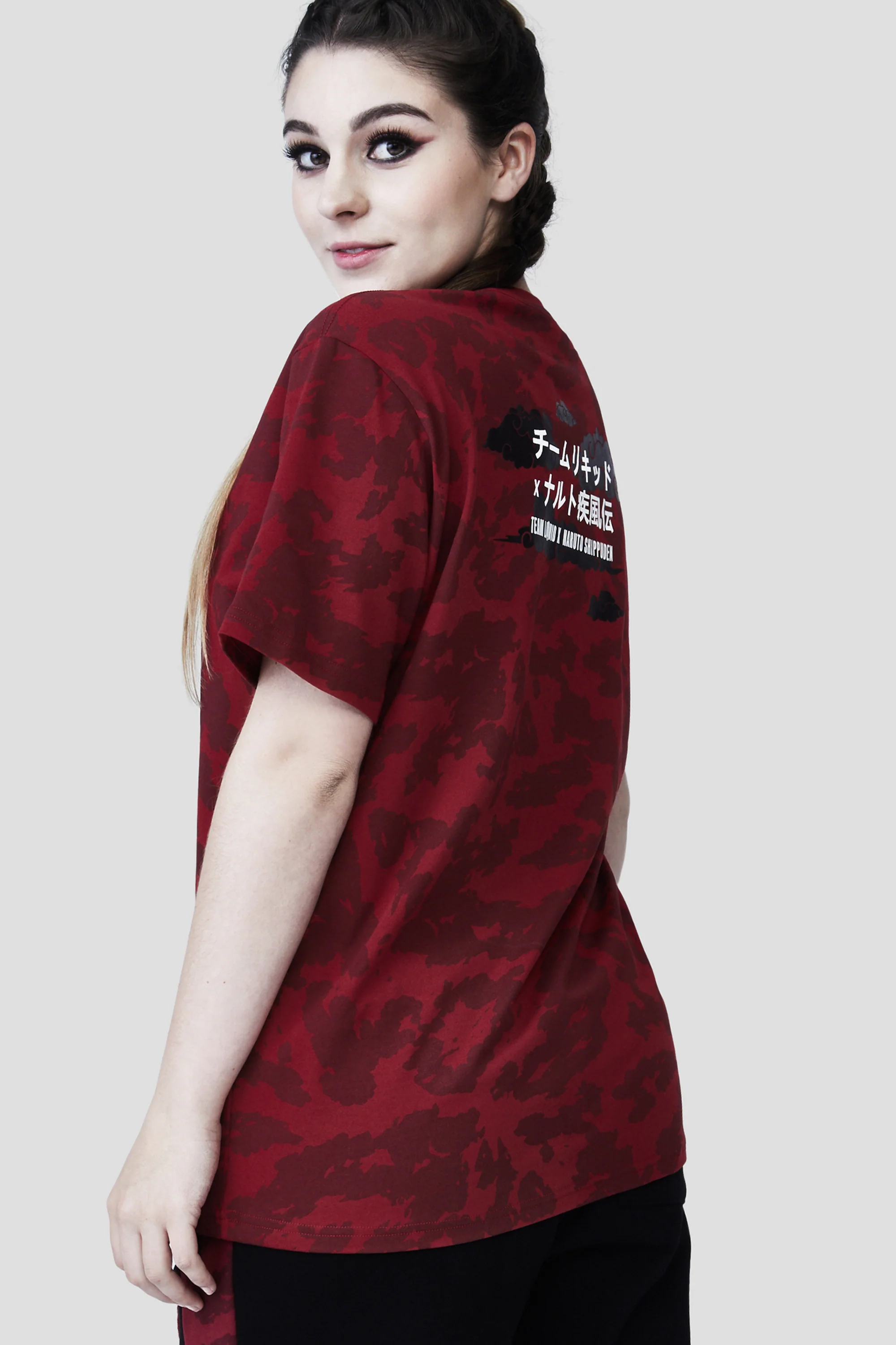 NARUTO AKATSUKI ITACHI DŌJUTSU SHORT SLEEVE TEE - Image 8