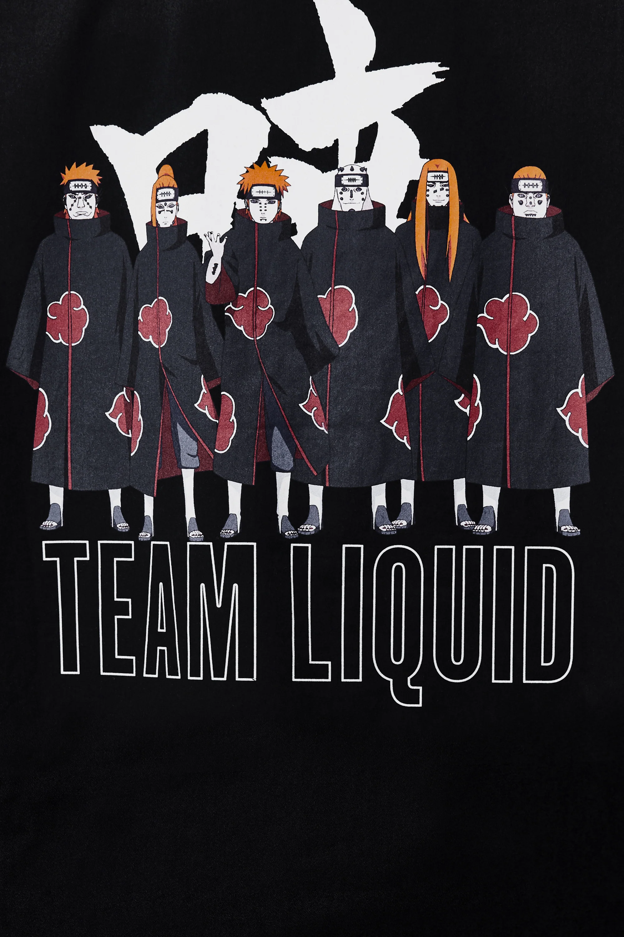 NARUTO AKATSUKI SIX PATHS OF PAIN SHORT SLEEVE TECH HOODIE - Image 26