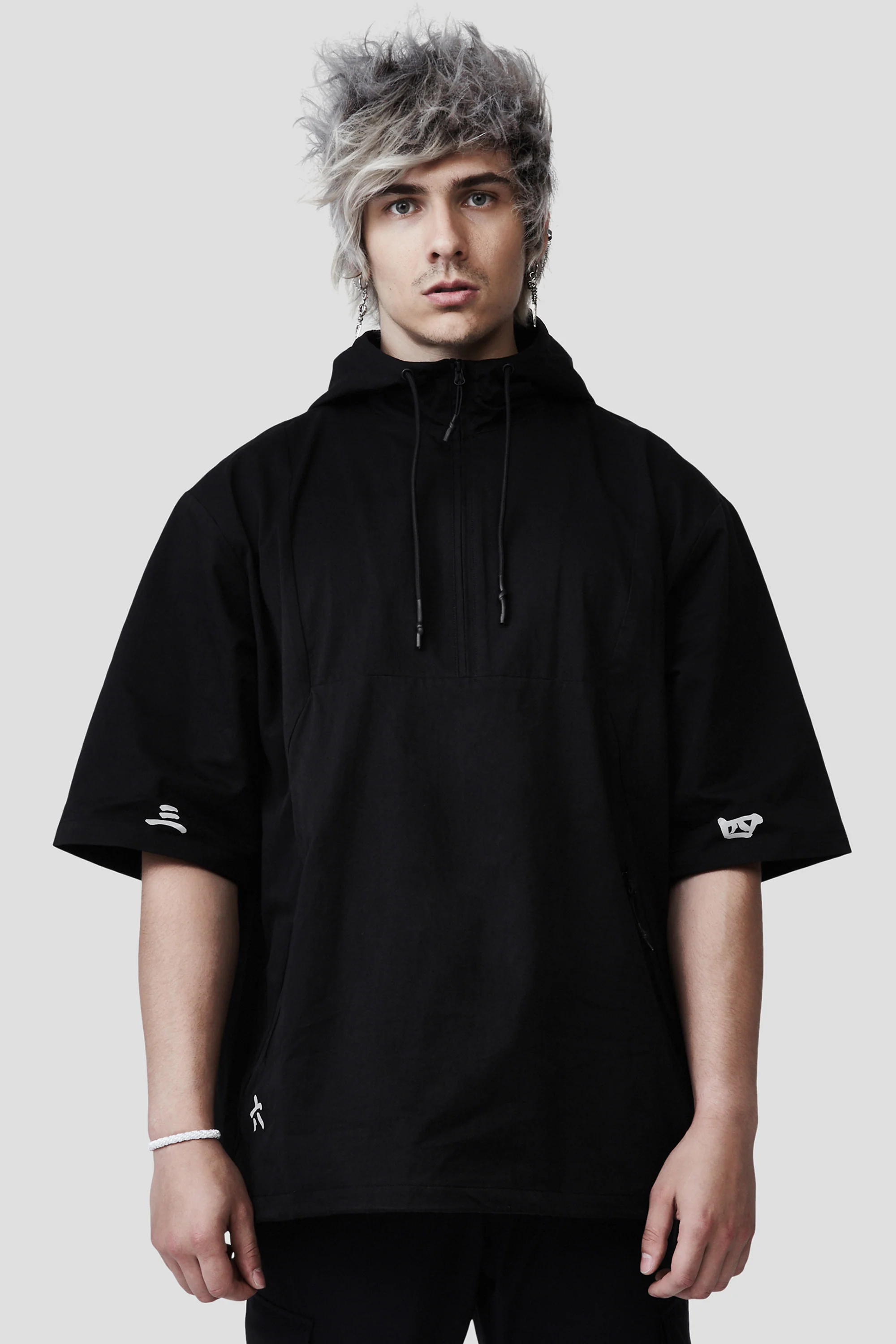 NARUTO AKATSUKI SIX PATHS OF PAIN SHORT SLEEVE TECH HOODIE - Image 4