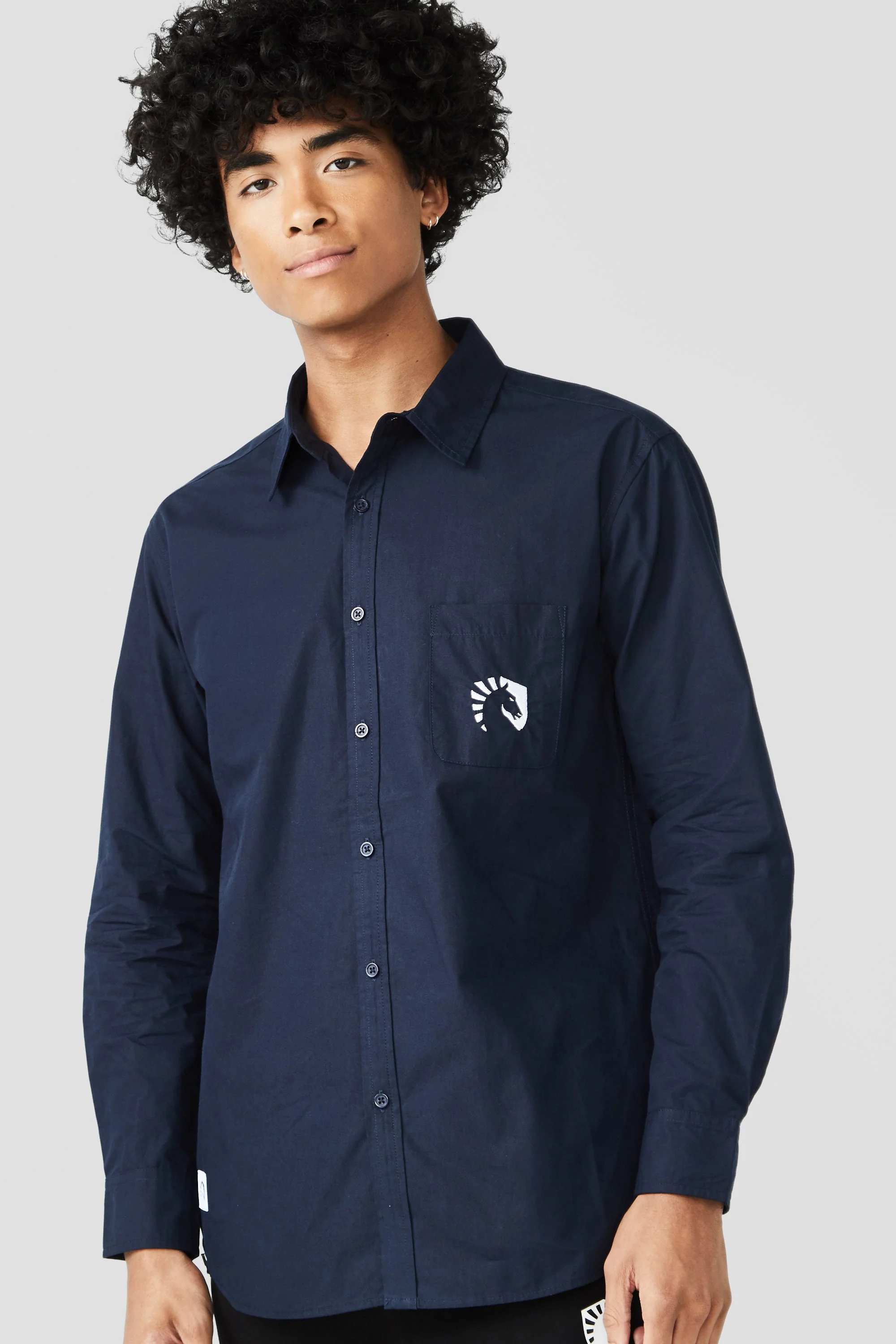 LONG SLEEVE BUTTON UP SHIRT - Image 9