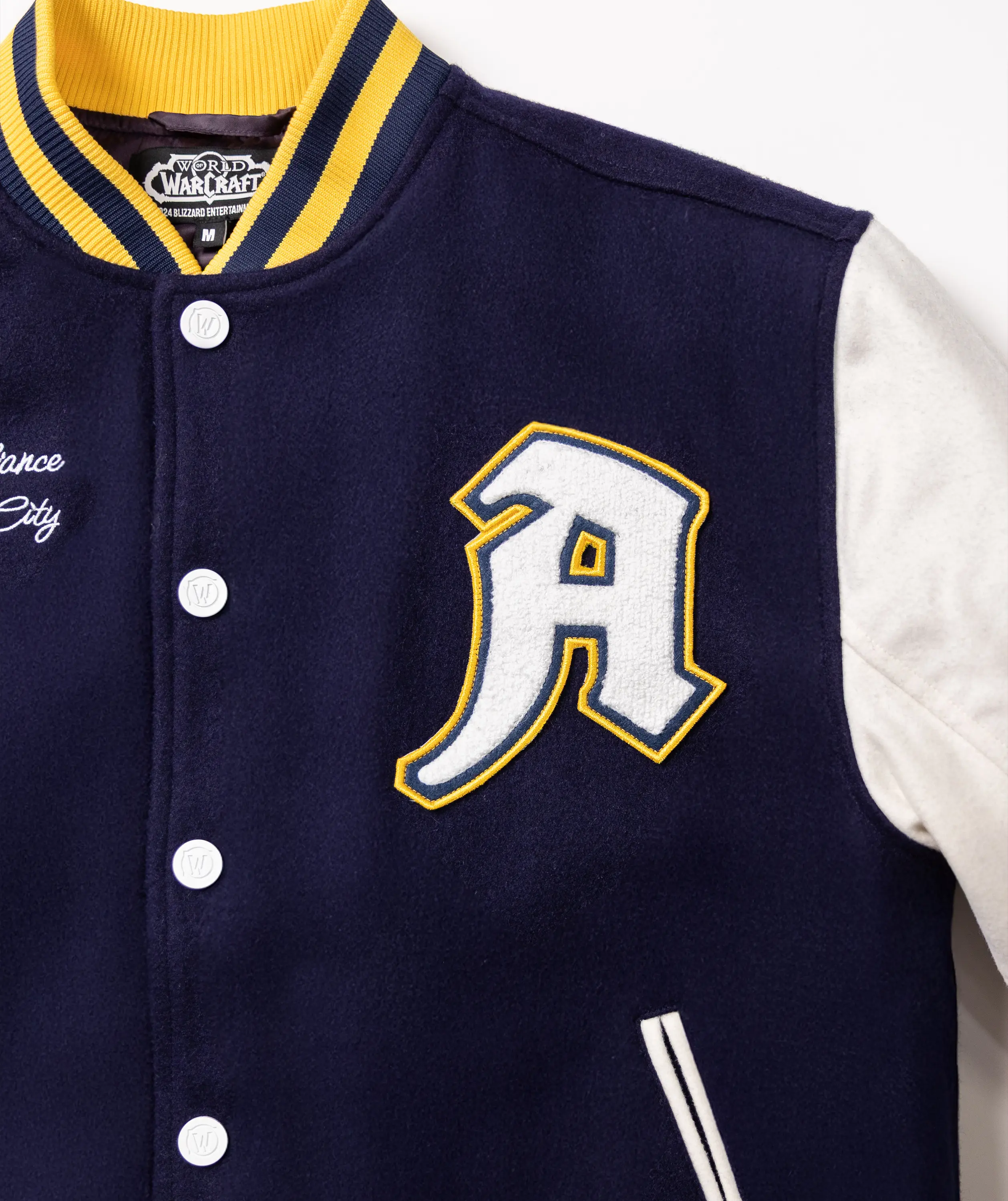 WORLD OF WARCRAFT ALLIANCE VARSITY JACKET - Image 17