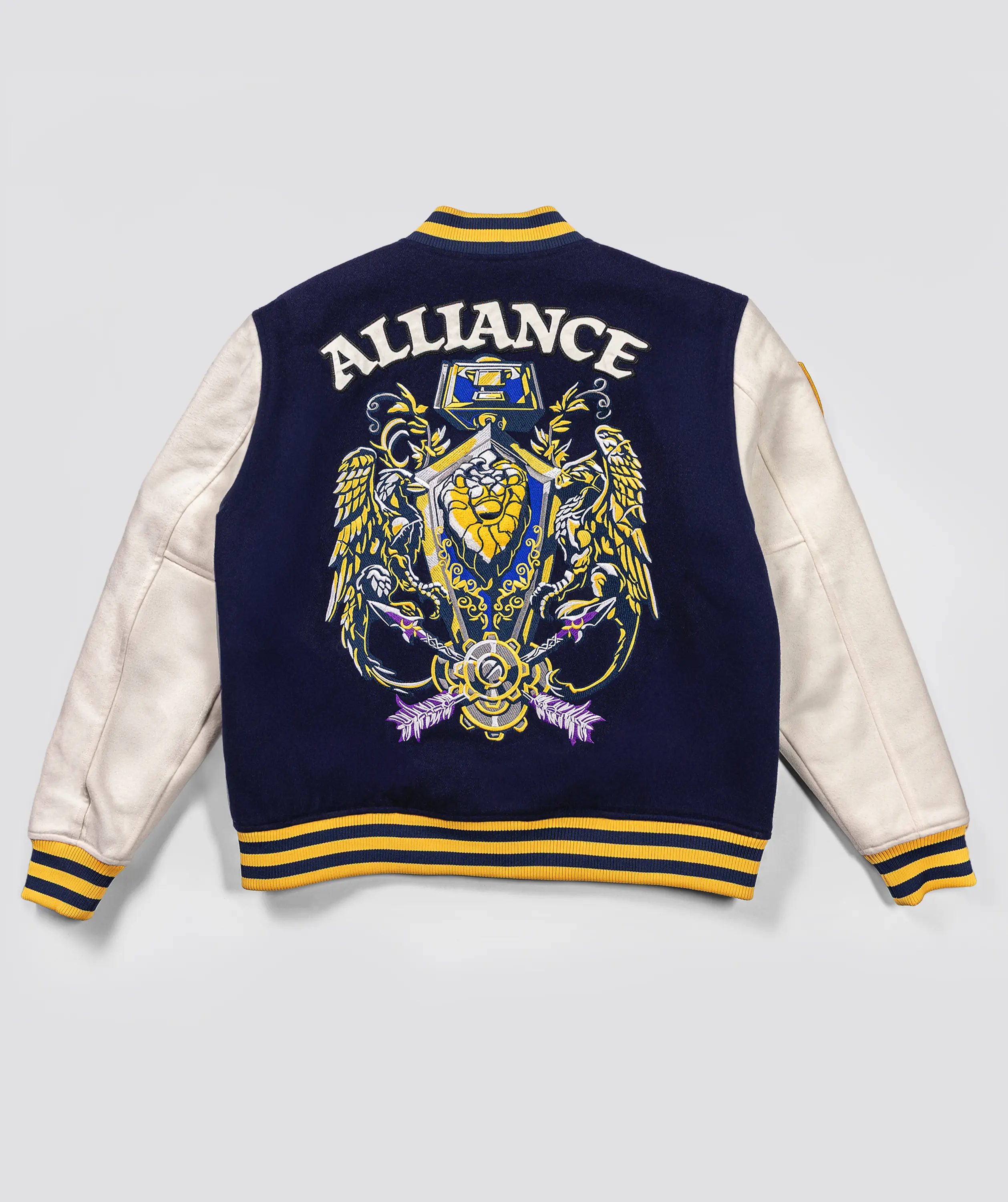 WORLD OF WARCRAFT ALLIANCE VARSITY JACKET - Image 3