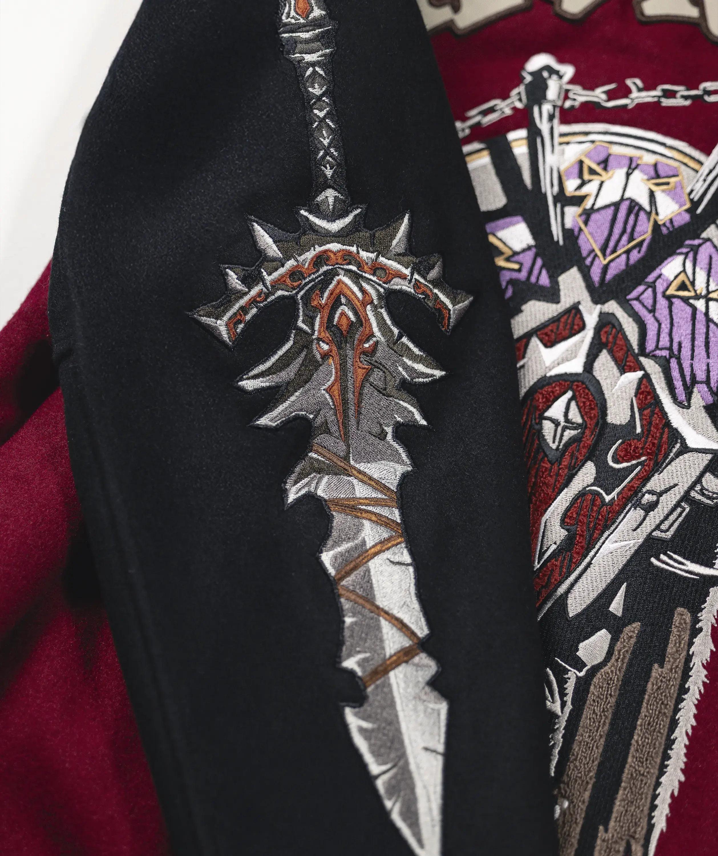 WORLD OF WARCRAFT HORDE VARSITY JACKET - Image 13