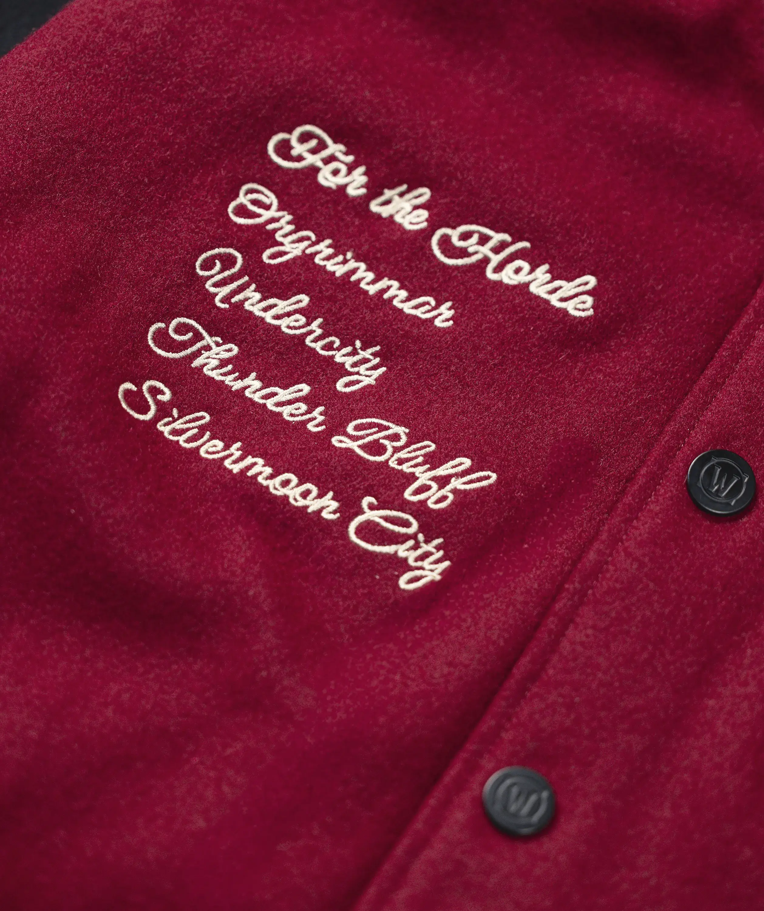 WORLD OF WARCRAFT HORDE VARSITY JACKET - Image 18